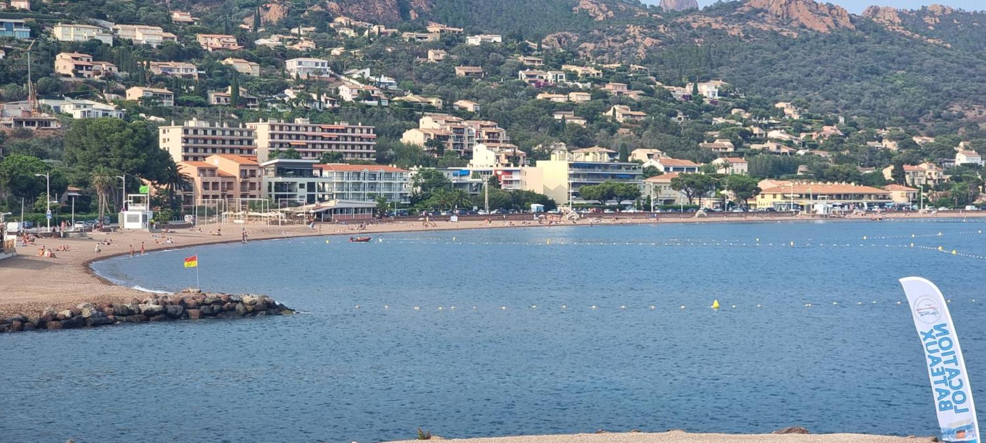 Agay Cap Esterel Le Hameau F2 Clim Plein Sud Dernier Etage Magnifique Vue Mer Saint-Raphael  Luaran gambar