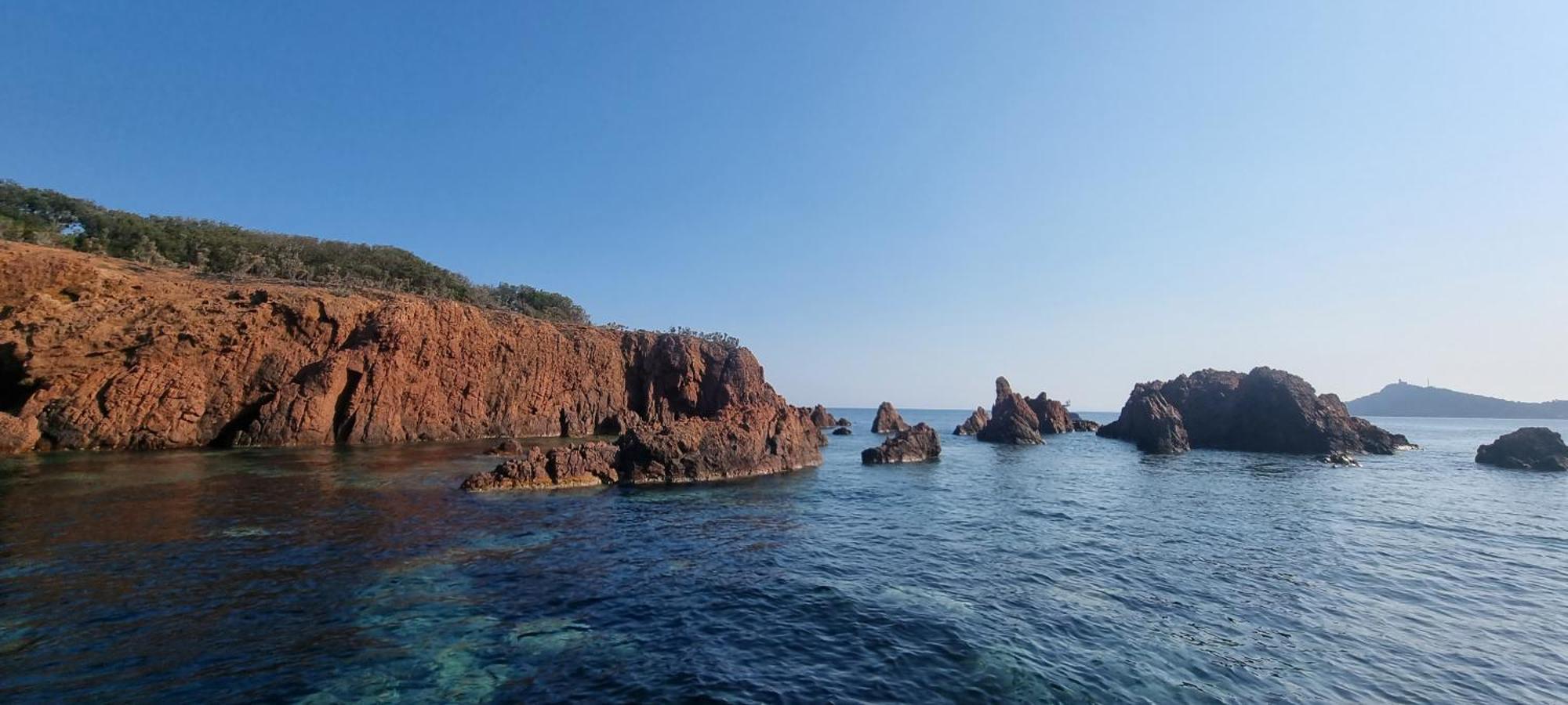 Agay Cap Esterel Le Hameau F2 Clim Plein Sud Dernier Etage Magnifique Vue Mer Saint-Raphael  Luaran gambar