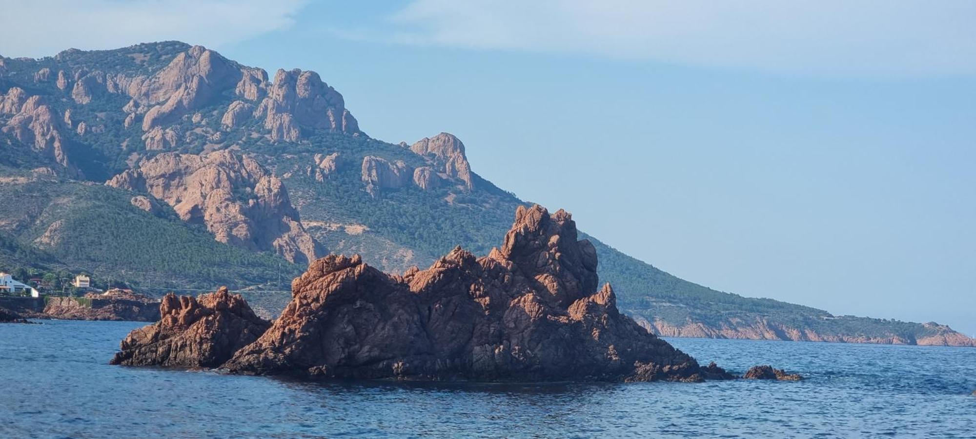 Agay Cap Esterel Le Hameau F2 Clim Plein Sud Dernier Etage Magnifique Vue Mer Saint-Raphael  Luaran gambar