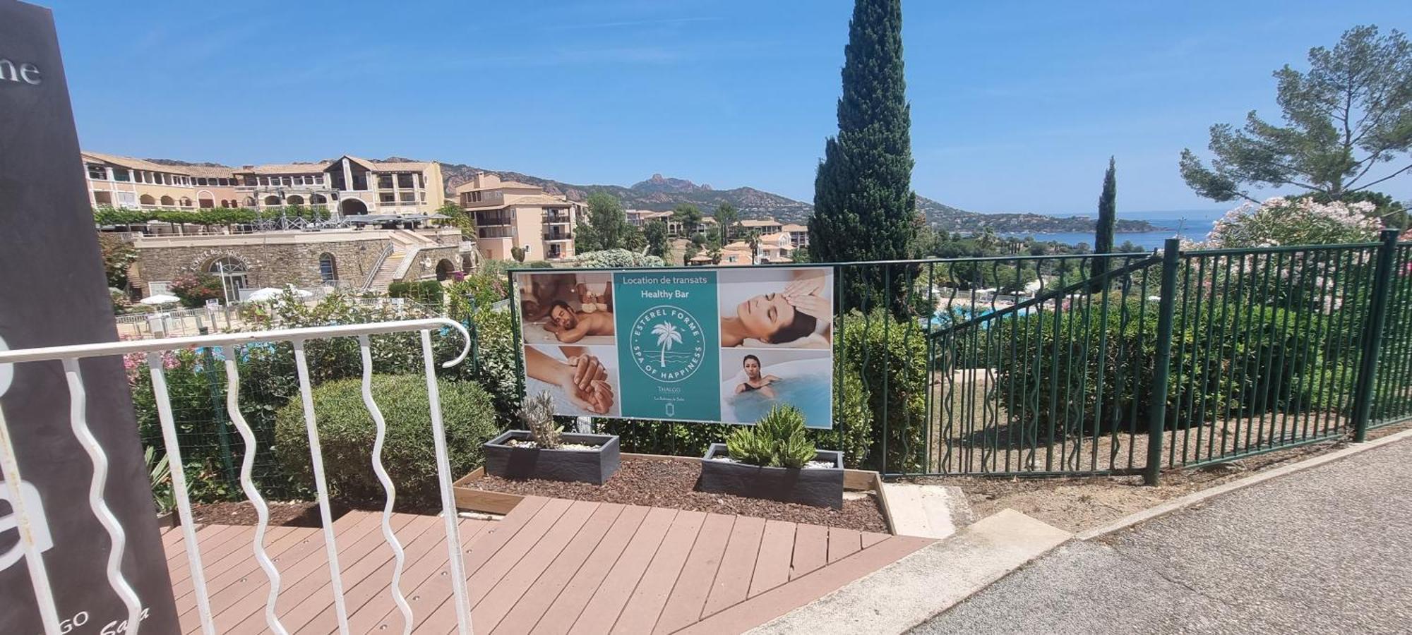 Agay Cap Esterel Le Hameau F2 Clim Plein Sud Dernier Etage Magnifique Vue Mer Saint-Raphael  Luaran gambar