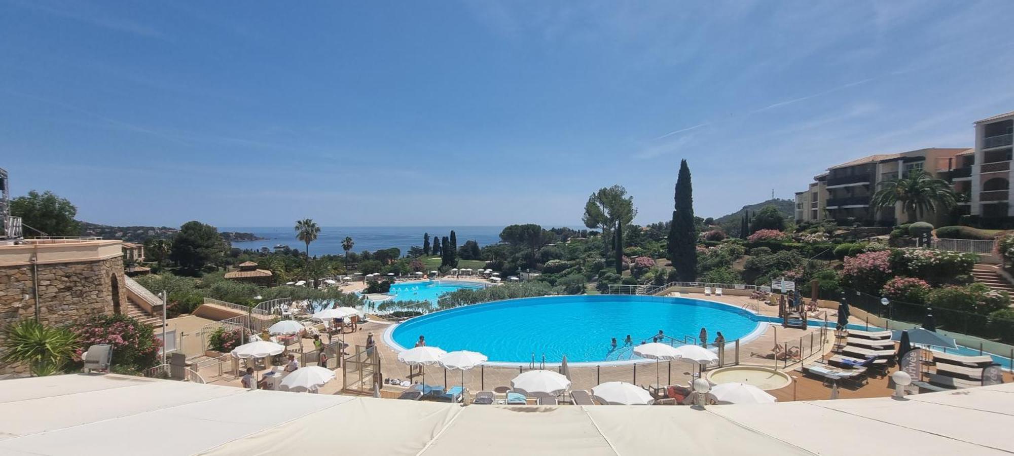 Agay Cap Esterel Le Hameau F2 Clim Plein Sud Dernier Etage Magnifique Vue Mer Saint-Raphael  Luaran gambar