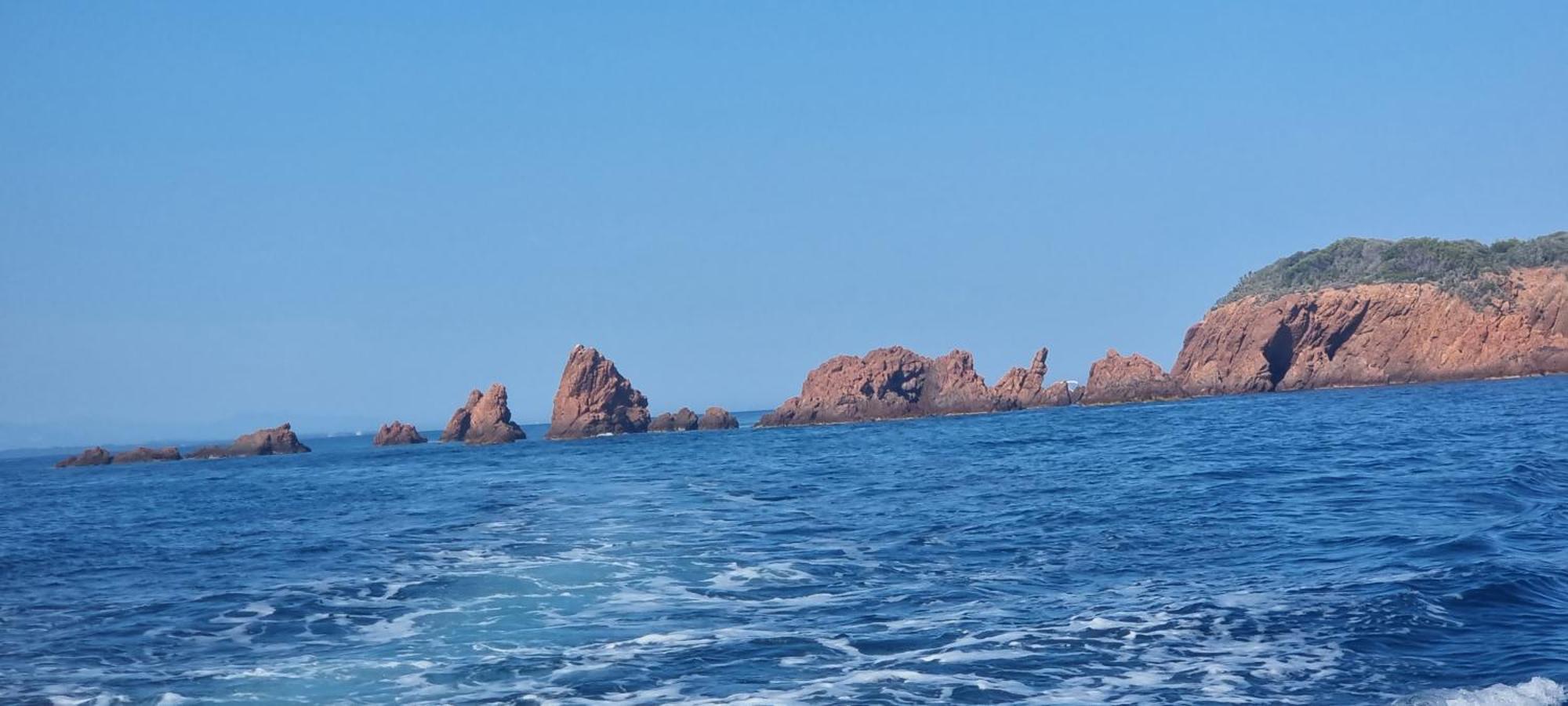 Agay Cap Esterel Le Hameau F2 Clim Plein Sud Dernier Etage Magnifique Vue Mer Saint-Raphael  Luaran gambar