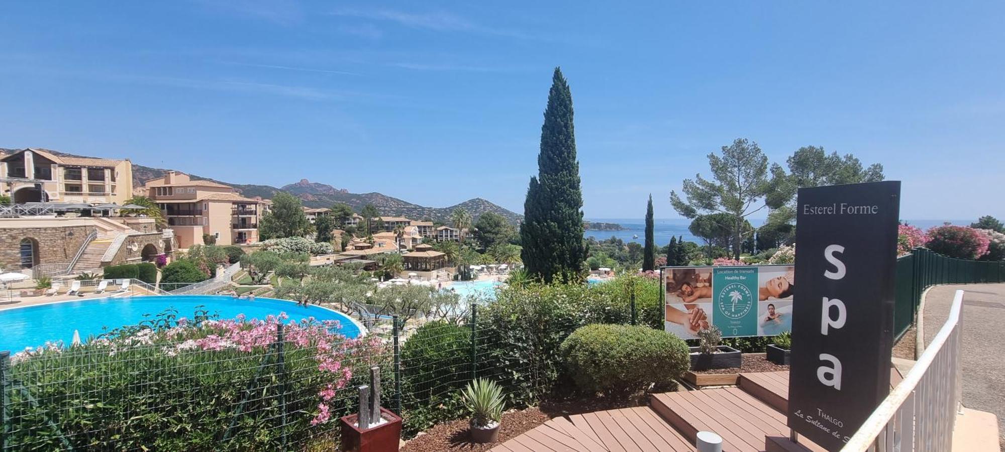 Agay Cap Esterel Le Hameau F2 Clim Plein Sud Dernier Etage Magnifique Vue Mer Saint-Raphael  Luaran gambar