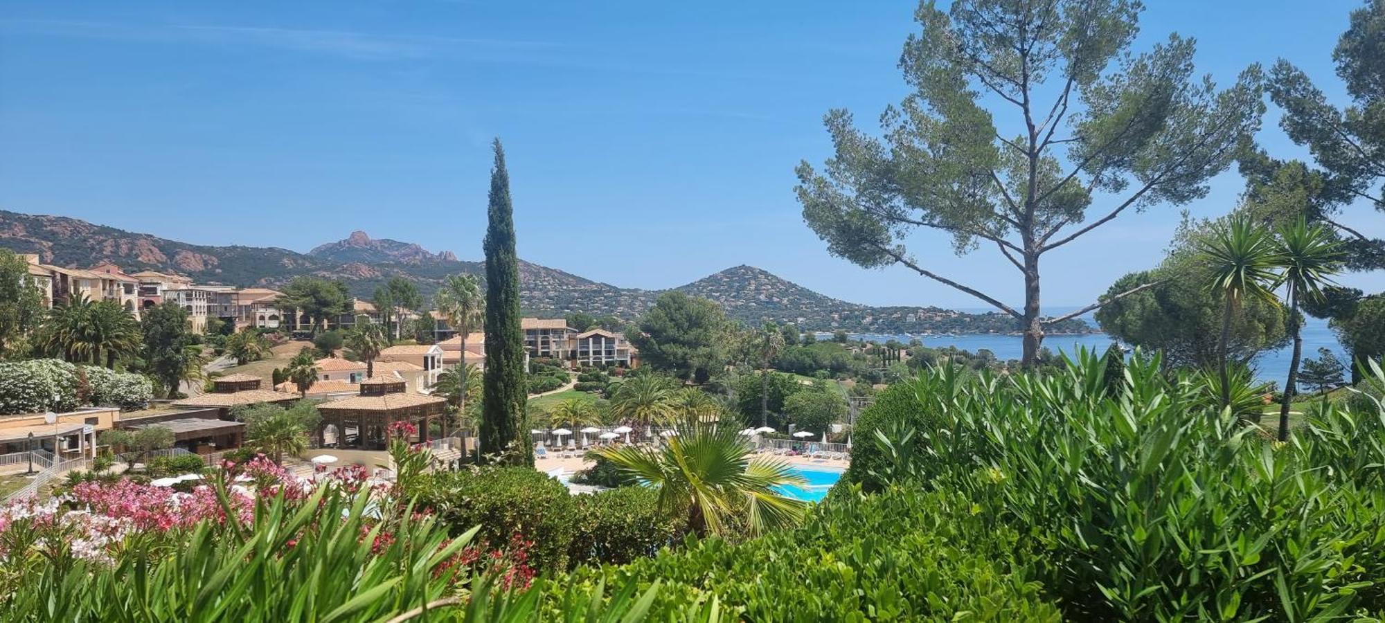 Agay Cap Esterel Le Hameau F2 Clim Plein Sud Dernier Etage Magnifique Vue Mer Saint-Raphael  Luaran gambar